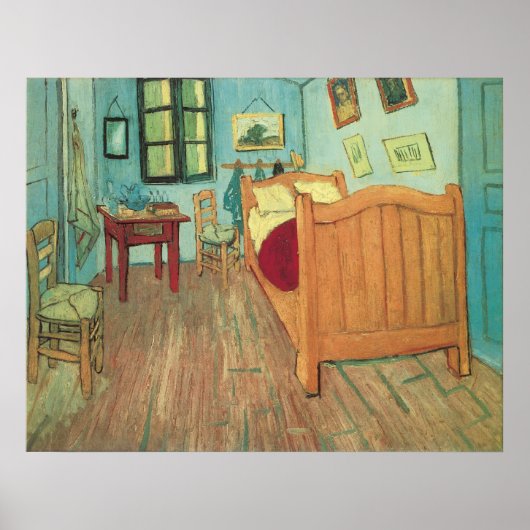 Bedroom in Arles door Vincent van Gogh Poster (Voorkant)