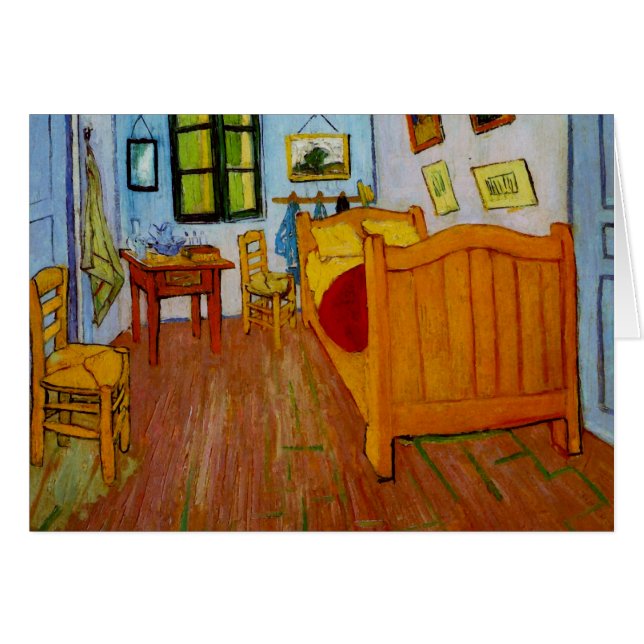 Bedroom in Arles (F482) Van Gogh Fine Art (Voorkant Horizontaal)
