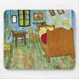 Bedroom in Arles (F484) Van Gogh Fine Art Muismat