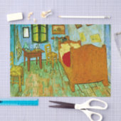 Bedroom in Arles (F484) Van Gogh Fine Art Tissuepapier (Craft)