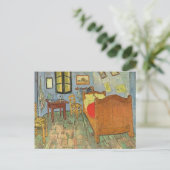 Bedroom in Arles Vincent van Gogh Briefkaart (Staand voorkant)