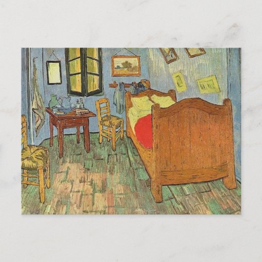 Bedroom in Arles Vincent van Gogh Briefkaart (Voorkant)