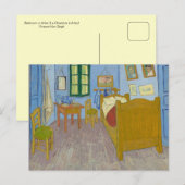 Bedroom in Arles, Vincent Van Gogh Briefkaart (Voorkant / Achterkant)