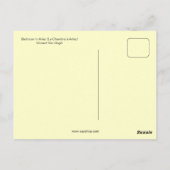 Bedroom in Arles, Vincent Van Gogh Briefkaart (Achterkant)