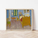 Bedroom in Arles | Vincent Van Gogh Poster<br><div class="desc">Bedroom in Arles (1889) door de Nederlandse postpressionistische kunstenaar Vincent Van Gogh. Origineel kunstschilderij is een olie op het canvas die vanuit een ongebruikelijk gevarieerd perspectief een inwendige scene van Vincent's slaapkamer in Arles weergeeft. Het heldere en gedurfde gebruik van kleur in dit stuk is typisch voor het levendige palet...</div>