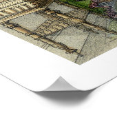 Bedroom in de Renaissance-stijl (kleurenlitho) Poster (Hoek)