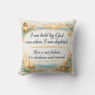 Bedroom Messianic Jewish Decor - Encouragement Art Kussen