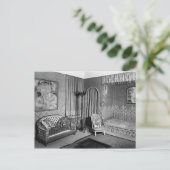 Bedroom van Jeanne Lanvin c.1920-25 Briefkaart (Staand voorkant)