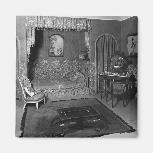 Bedroom van Jeanne Lanvin c.1920-25 Magneet (Voorkant)