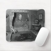 Bedroom van Jeanne Lanvin c.1920-25 Muismat (Met muis)