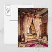 Bedroom van koningin Hortense de Beauharnais Briefkaart (Voorkant / Achterkant)