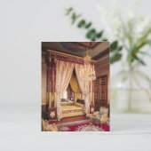 Bedroom van koningin Hortense de Beauharnais Briefkaart (Staand voorkant)