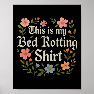 Bedrotting Humoristische Mentale Gezondheid Grafis Poster