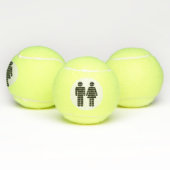 bedrucken tennisballen (Multi)