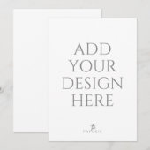 Bedrukking Kaart (Voorkant / Achterkant)