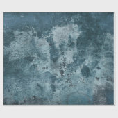 bedrukt blauw cementpapier cadeaupapier (Vlak)