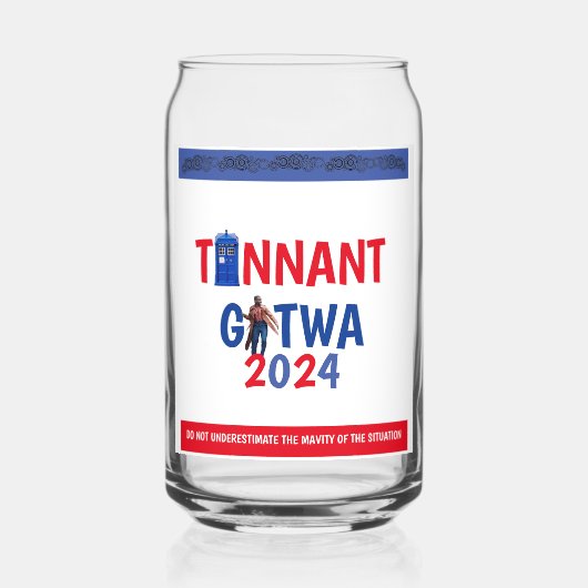 bedrukt blik glas (Voorkant)