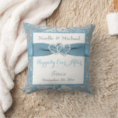 BEDRUKT LINT/JUWELEN Winter Wonderland Bruiloft Kussen (Deken)