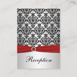 BEDRUKT LINT Rood, Zilver, Zwarte behuizing Kaart