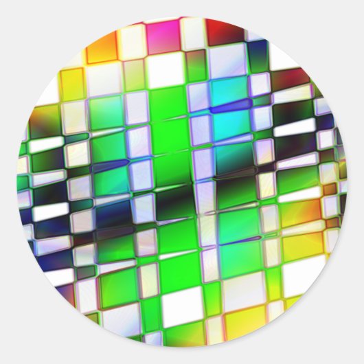 bedrukt ronde sticker (Voorkant)