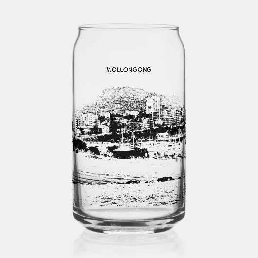 Bedrukte glazen bierpul 0,5l (Voorkant)