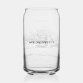 Bedrukte glazen bierpul 0,5l (Achterkant)