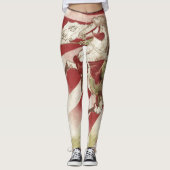 BEDRUKTE PAARD JAPANSE LEGGINGS (Voorkant)