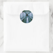 Bedrukte ronde stickers (Tas)