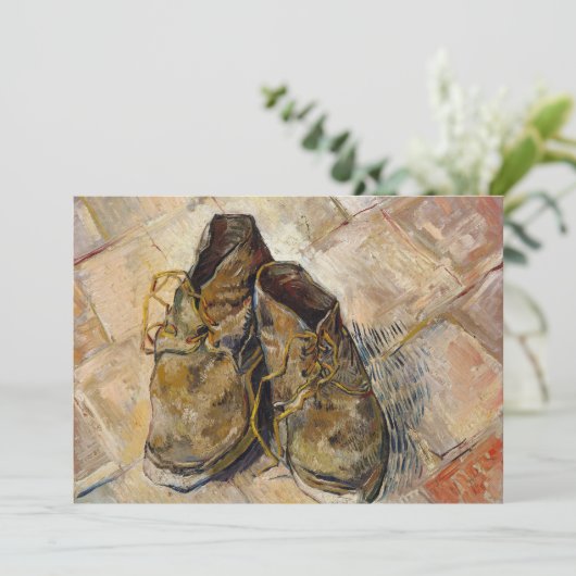 Bedrukte schoenen!REMOVE! | Vincent van Gogh (Staand voorkant)