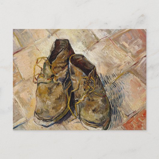 Bedrukte schoenen!REMOVE! | Vincent van Gogh Briefkaart (Voorkant)