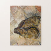 Bedrukte schoenen!REMOVE! | Vincent van Gogh Legpuzzel (Verticaal)
