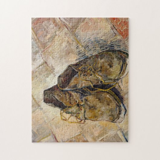 Bedrukte schoenen!REMOVE! | Vincent van Gogh Legpuzzel (Verticaal)