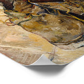 Bedrukte schoenen!REMOVE! | Vincent van Gogh Poster (Hoek)