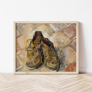 Bedrukte schoenen!REMOVE!   Vincent van Gogh Poster