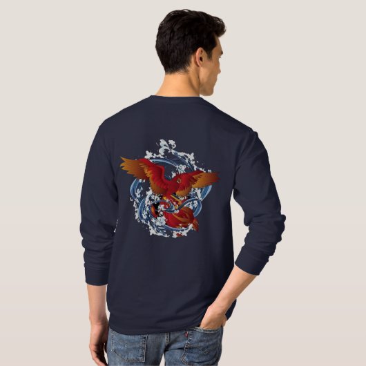 Bedrukte Sweatshirt met Modieuze Print (Achterkant volledig)