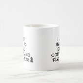 Bedrukte typografie schaakspeler cadeau mok (Center)