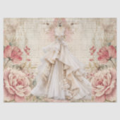 Bedrukte Victoriaanse kledijrekwisieten  Tissuepapier (Voorkant)