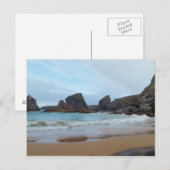 Bedruthan Steps Carnewas Cornwall England Briefkaart (Voorkant / Achterkant)