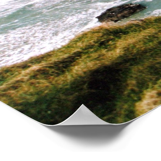 Bedruthan Steps, Cornwall Poster (Hoek)