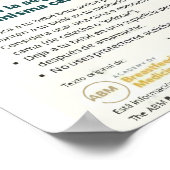 Bedsharing en borstvoeding Poster (Spaans) (Hoek)