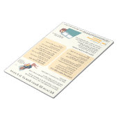 Bedsharing en borstvoeding Scheur-weg (Koreaans) Notitieblok (Schuin)