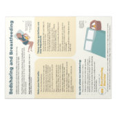 Bedsharing en borstvoeding Tear-away (Nederlands) Notitieblok (Voorkant)