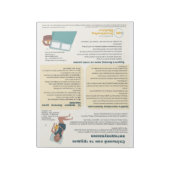 Bedsharing en borstvoeding Tear-away (Oekraïens) Notitieblok (Linkerzijde)