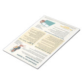 Bedsharing en borstvoeding Tear-away (Oekraïens) Notitieblok (Schuin)