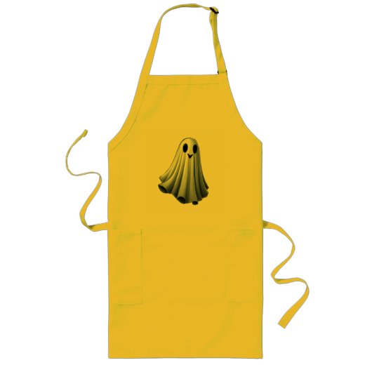 Bedsheet Ghost Lang Schort (Voorkant)