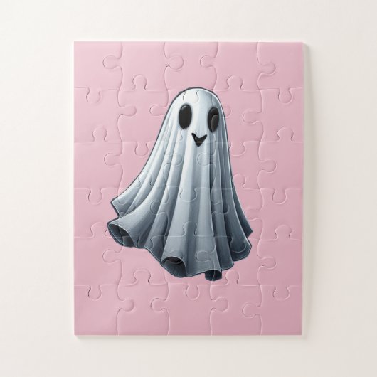 Bedsheet Ghost Legpuzzel (Verticaal)