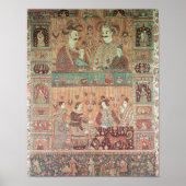 Bedsprei met inheemse potentaten poster (Voorkant)