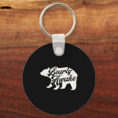 Bedstefar Like A Normal Grandpa But Cooler Retro Sleutelhanger (Voorkant)