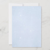 Bedtijd Baby Boy Elephant Baby shower Kaart (Achterkant)