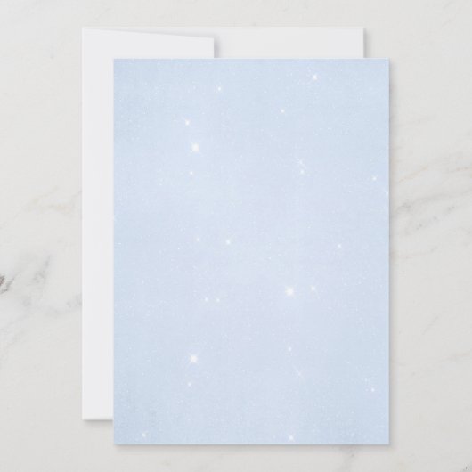 Bedtijd Baby Boy Elephant Baby shower Kaart (Achterkant)